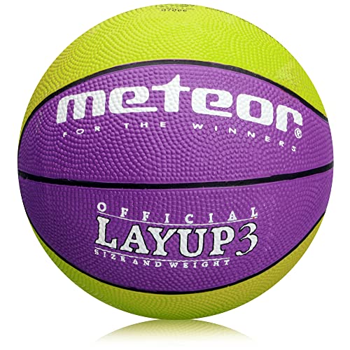Ballon De Basket Majestic Sport Taille 7 - Pour Intérieur Et Extérieur, Surface Antidérapante